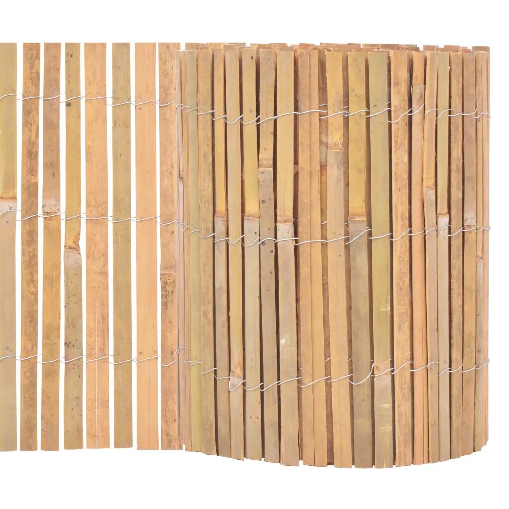 vidaXL Cerca de bambu 1000x30 cm