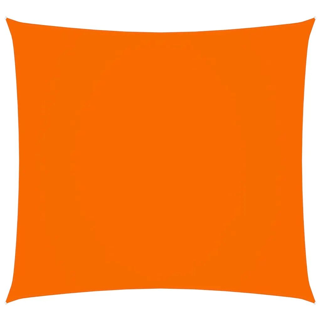 vidaXL Para-sol estilo vela tecido oxford quadrado 4,5x4,5 m laranja