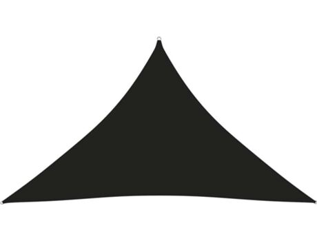 Vidaxl Toldo de Vela (Preto - Tecido - 3.5x3.5x4.9 m)