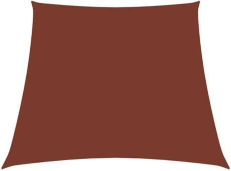 Vidaxl Toldo de Vela (Castanho Terracota - Tecido - 4/5x4 m)