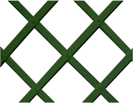 Nortene Trelliflex Treliça de Plástico 0,5X1,5Mts Verde 22X6Mm.Dobrável