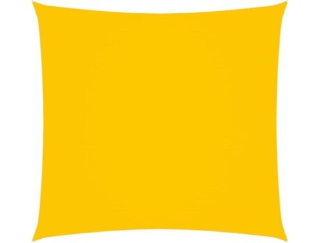 Vidaxl Toldo de Vela (Amarelo - Tecido - 3x3 m)
