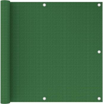 Vidaxl Toldo de Varanda (Verde Claro - Polietileno - 90x400 cm)