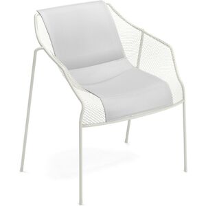 Emu - Heaven Armchair, Matt White, Cushion: White - Vit - Balkong- Och Caféstolar