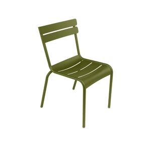 Fermob - Luxembourg Chair, Pesto - Grön - Balkong- Och Caféstolar - Metall