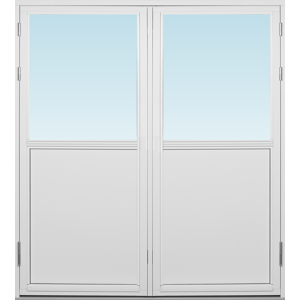Dala Fönster Df Paraltandörr Utåtgående 1780x1980/980mm Vänster, Insida Trä Utsida Trä, 3-Glas, Linjerar Öppningsbart  (18x20)