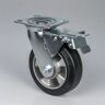 B2B Partner Otočné koleso s brzdou, 150 mm, čierna guma