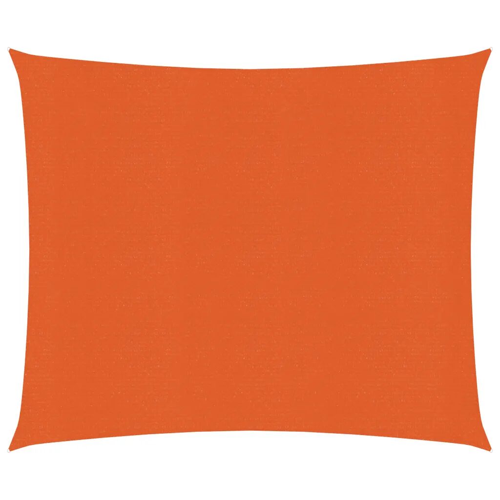 vidaXL Tieniaca plachta 160 g/m² oranžová 2,5x3 m HDPE