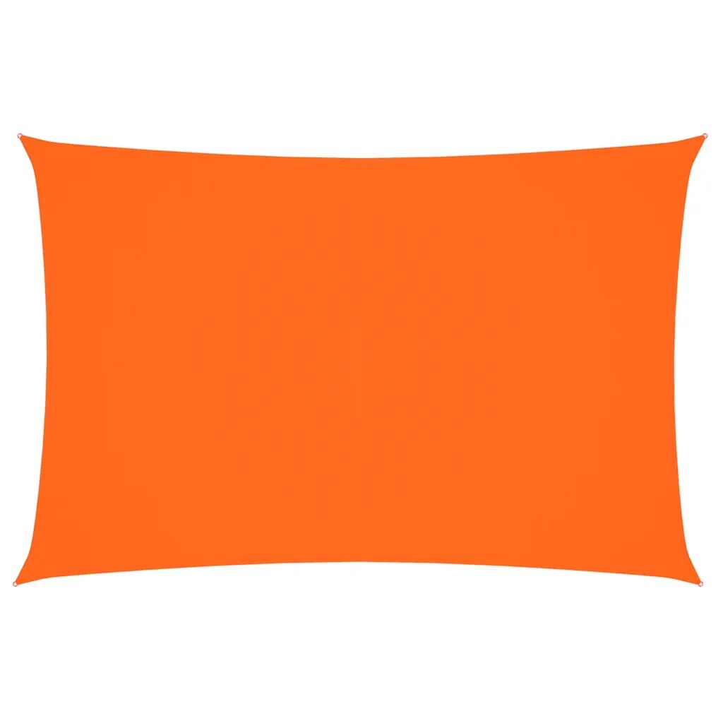 vidaXL Tieniaca plachta oxfordská látka obdĺžniková 2x4 m oranžová