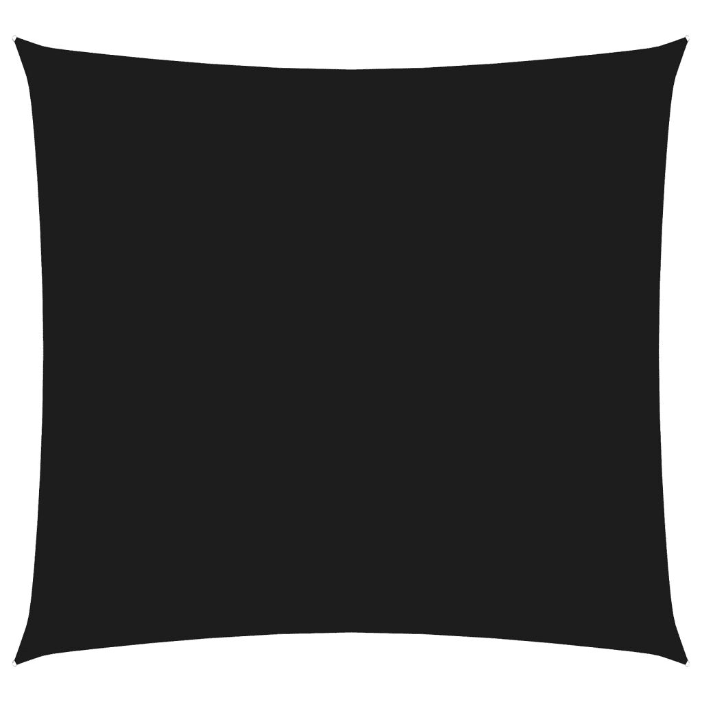 vidaXL Tieniaca plachta oxfordská látka štvorcová 2x2m čierna