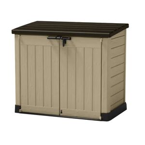 Keter Store It Out Max 1200L Storage Shed - Beige / Brown brown 125.0 H x 132.0 W x 82.0 D cm