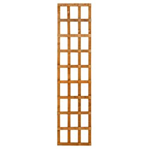 FOREST GARDEN Forest 6' x 2' Heavy Duty Square Garden Trellis Fence Panel Pack (1.83m x 0.61m) - Dip Treated