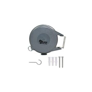 RAM ONLINE Ram Heavy Duty Outdoor Retractable Clothes Line Laundry Drying Washing LineCloth