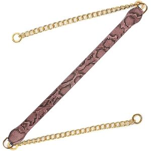 Sarah Haran Accessories Sarah Haran Gemini Strap - Textured - Gold / Pink Python Rosebud - Female