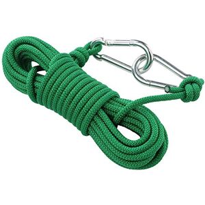 SMBAOFUL Washing Line Rope Windproof,Premium Quality Clothes Line Rope 5M/10M,15M,Portable Multipurpose Clotheslines Rope for Outdoor Indoor Garden,Green-5m