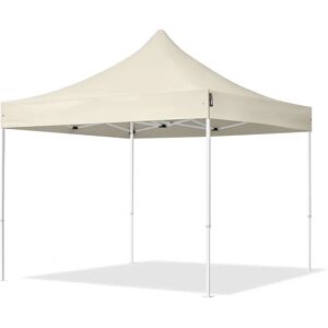 Toolport 3x3m PES 700 Pop up gazebo ECONOMY Steel 30 mm, cream - (581826)