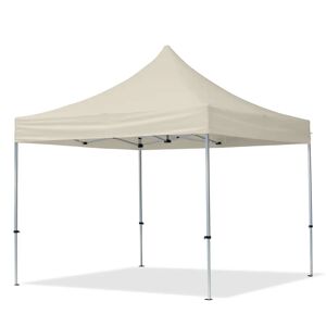 Toolport 3x3 PES 700 Pop up gazebo ECONOMY Aluminium 32 mm, cream - (59002)