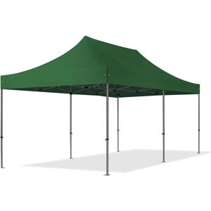 Toolport 3x6m PES 750 Pop Up Gazebo PREMIUM Steel 40 mm, dark green - (600073)