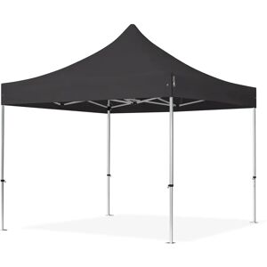 Toolport 3x3m PES 800 Pop up gazebo PROFESSIONAL Aluminium 40 mm, black - (600132)