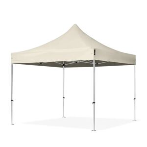 Toolport 3x3m PES 800 Pop up gazebo PROFESSIONAL Aluminium 40 mm, cream - (600142)