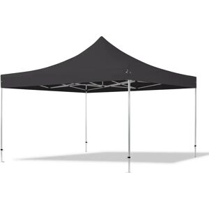 Toolport 4x4m PES 800 Pop up gazebo PROFESSIONAL Aluminium 40 mm, black - (600174)