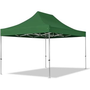 Toolport 3x4.5m PES 800 Pop Up Gazebo PROFESSIONAL Aluminium 40 mm, dark green - (600195)