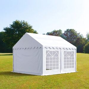 Toolport 3x4m Marquee / Party Tent, PVC 700, white - (6152)