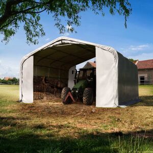 Toolport Farm storage tent 6x6m, PVC 850, soil - (6678172)