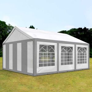 Toolport 3x6m Marquee / Party Tent, PE 450, grey-white - (91120)