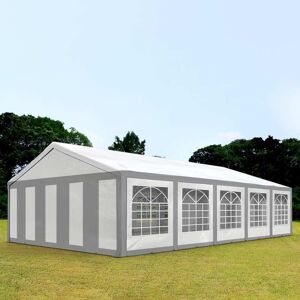 Toolport 5x10m Marquee / Party Tent, PE 450, grey-white - (91124)