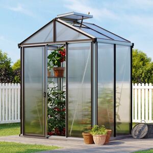 GFP 199 x 137 cm Greenhouse, aluminium, Special offer set: Pro 2 - (GFPV00127)