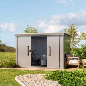 GFP 291 x 221 cm Garden shed, Grey - (GFPV00301)