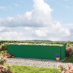 GFP 351 x 77 x 77 cm Raised garden bed, Green - (GFPV00388)