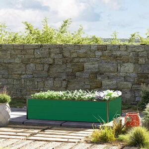 GFP 150 x 99 x 39 cm Raised garden bed, Green - (GFPV00512)