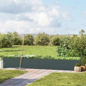 GFP 297 x 99 x 39 cm Raised garden bed, Anthracite grey - (GFPV00541)