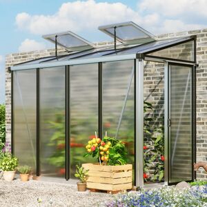 GFP 199 x 142 cm Lean-to greenhouse - (GFPV00752)