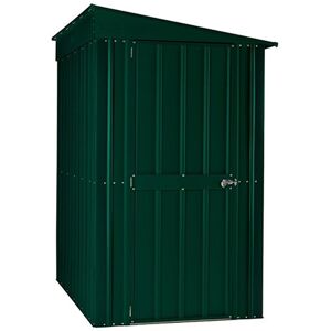 4 x 6 Lotus Lean-to Metal Shed Colour: Heritage Green