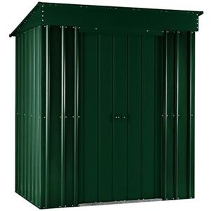 5 x 3 Lotus Pent Metal Shed in Heritage Green