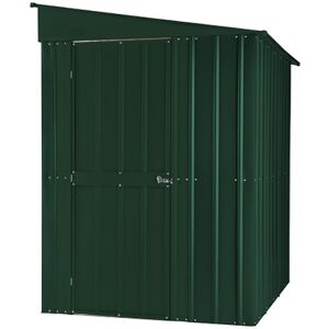 5 x 8 Lotus Lean-to Metal Shed Colour: Heritage Green