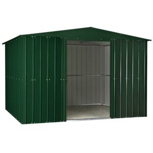 10 x 6 Lotus Metal Apex Shed Colour: Heritage Green