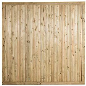 6ft High (1.8m) Forest Garden Decibel Noise Reduction Fence Panels - Pressure Treated