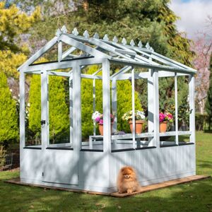 6 x 8 Shire Holkham Wooden Greenhouse