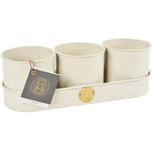 Burgon & Ball Sophie Conran Herb Pots Buttermilk