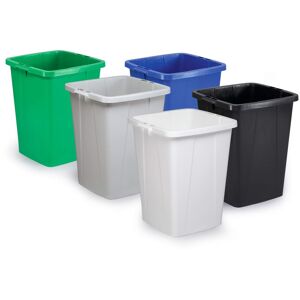 Durable 1800474 Durabin Square Waste Bin 90L