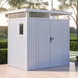 8' x 6' Lotus Titan Pent Metal Shed (2.3m x 1.66m)