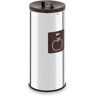 ulsonix Waste Bin - 45 L -chrome - organic waste label ULX-GB10