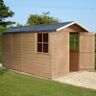 13 x 7 Shire Jersey Pressure Treated Apex Shed