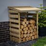 Forest Garden 3x3 Forest Compact Pent Log Store