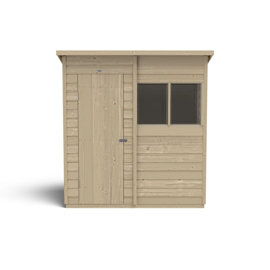 Photos - Inventory Storage & Arrangement Forest Garden 6 ft. W x 4 ft. D Solid Wood Garden Shed brown 16.7386 H x 1 