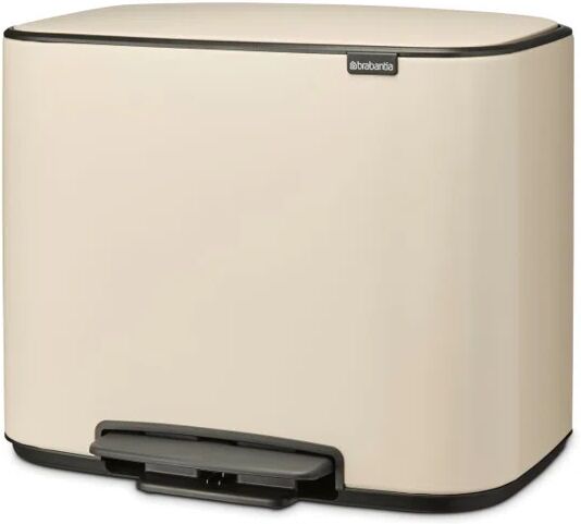 Photos - Waste Bin Brabantia Bo 36 Litre Pedal Bin brown/gray 44.0 H x 54.0 W x 36.5 D cm 